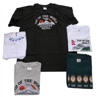 Embroidered Tshirts from Nepal